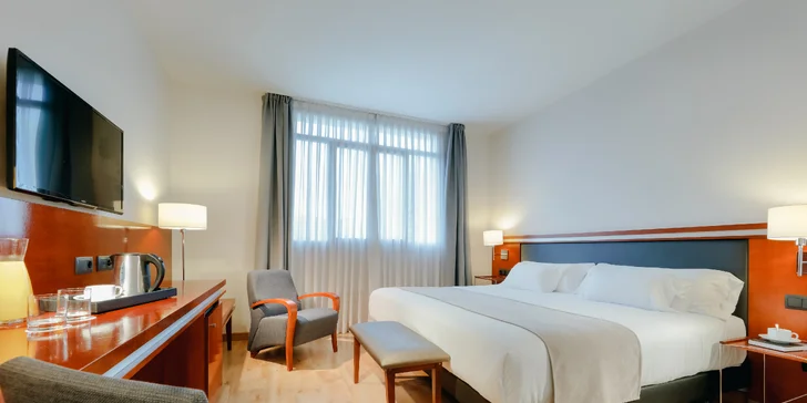 Spoznajte španielske Bilbao: moderný 4* hotel v centre mesta, raňajky, výlety do múzea aj na vyhliadku
