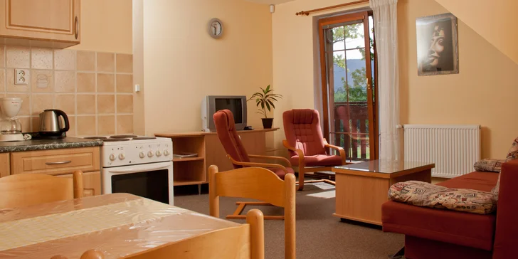 Pobyt na Šumave: vybavené apartmány, až 3 deti do 14,9 rokov zdarma