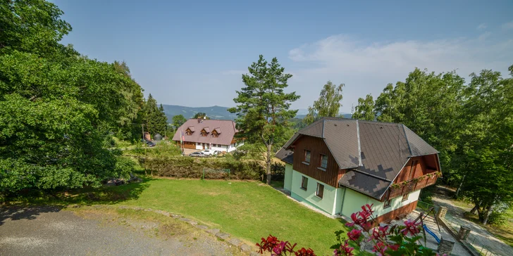 Pobyt na Šumave: vybavené apartmány, až 3 deti do 14,9 rokov zdarma