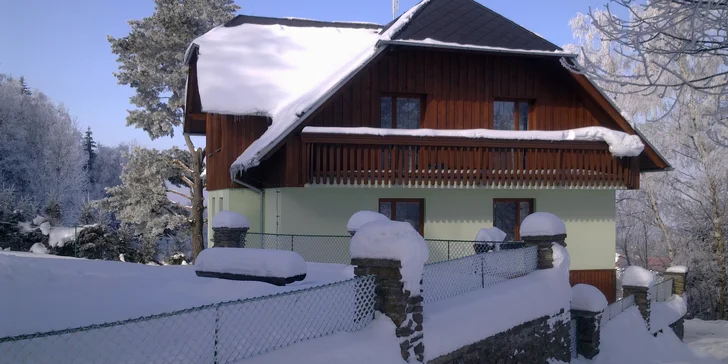 Pobyt na Šumave: vybavené apartmány, až 3 deti do 14,9 rokov zdarma