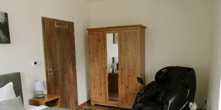 Apartmán v Jeseníkoch: vlastná vírivka, masážne kreslo aj možnosť luxusných raňajok