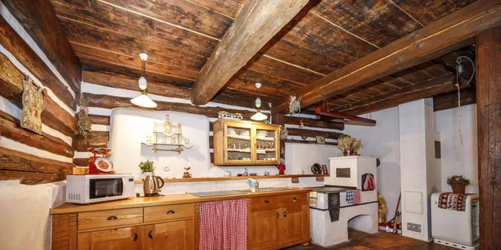 Rozprávková Vysočina: prenájom štýlovej drevenice v Hlinsku až pre 8 výletníkov