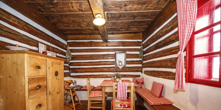 Rozprávková Vysočina: prenájom štýlovej drevenice v Hlinsku až pre 8 výletníkov