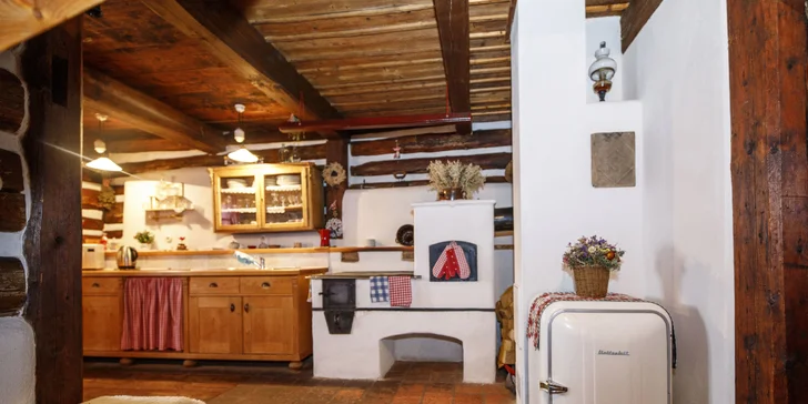 Rozprávková Vysočina: prenájom štýlovej drevenice v Hlinsku až pre 8 výletníkov