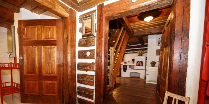 Rozprávková Vysočina: prenájom štýlovej drevenice v Hlinsku až pre 8 výletníkov