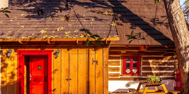 Rozprávková Vysočina: prenájom štýlovej drevenice v Hlinsku až pre 8 výletníkov