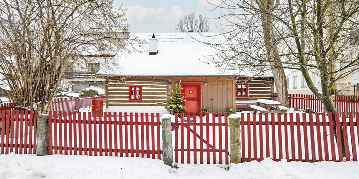 Rozprávková Vysočina: prenájom štýlovej drevenice v Hlinsku až pre 8 výletníkov
