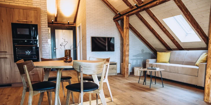 Plne vybavené apartmány na severnej Morave bez stravy aj vrátane raňajok v piknikovom koši