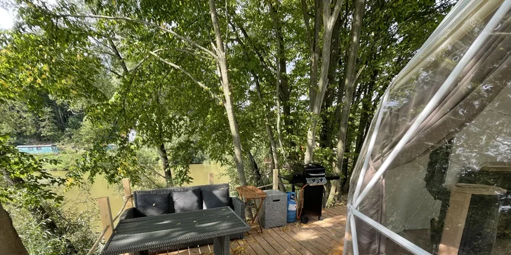 Glamping: vymakané iglu pri Prachovských skalách, relax vo wellness s možnosťou raňajkového koša