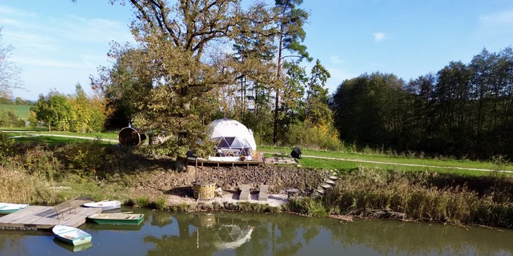 Glamping: vymakané iglu pri Prachovských skalách, relax vo wellness s možnosťou raňajkového koša