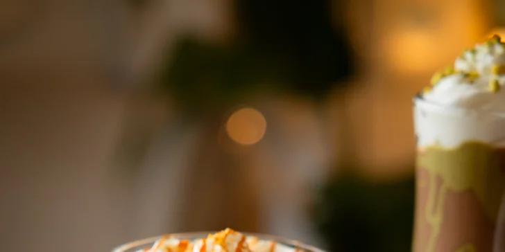 Horúca čokoláda, Matcha pumpkin spice či Tekvicové Latte s croissantom