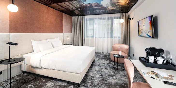 Luxusný pobyt v hoteli v centre Budapešti s raňajkami a neobmedzeným využívaním sáun