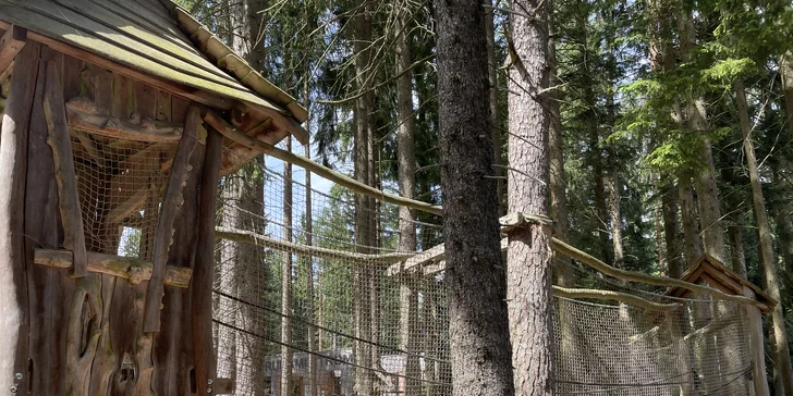 Krásny apartmán na Lipne až pre 6 osôb len kúsok od chodníka v korunách