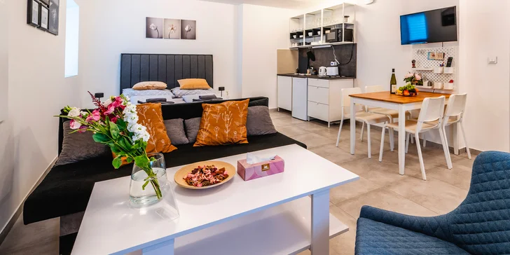 Krásny apartmán na Lipne až pre 6 osôb len kúsok od chodníka v korunách