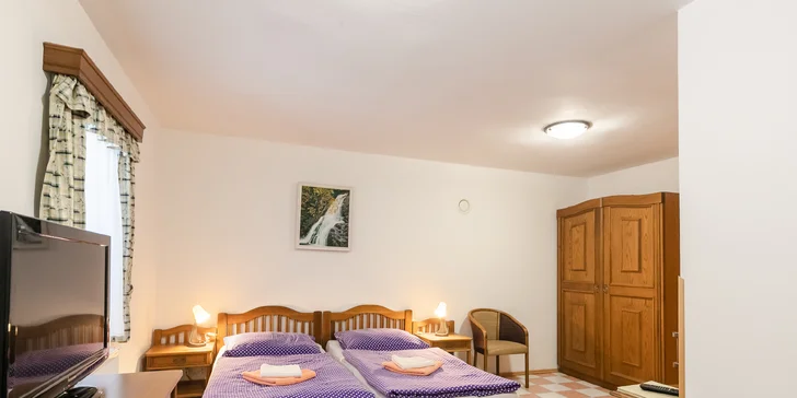 Pobyt v penzióne uprostred Jizeriek: raňajky alebo polpenzia a wellness