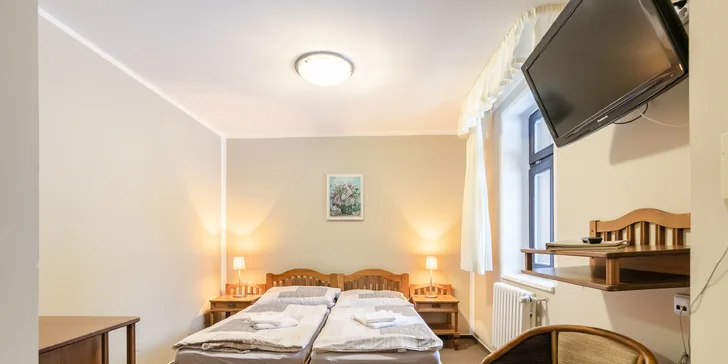 Pobyt v penzióne uprostred Jizeriek: raňajky alebo polpenzia a wellness