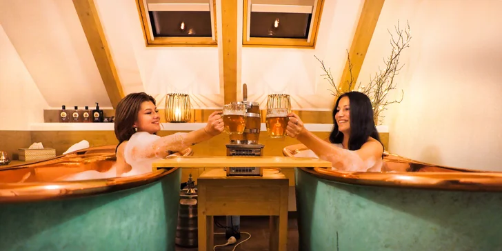 Luxusný rezort s pivovarom v centre Lednice: raňajky, na výber aj vírivka či pivný kúpeľ