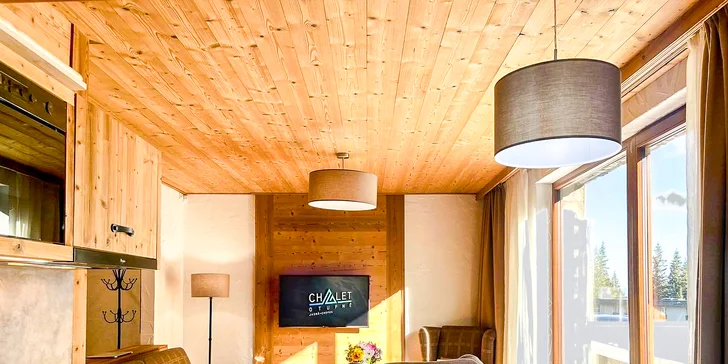 Zážitky na každom kroku v Jasnej: Chalet s privátnou vírivkou priamo pod Chopkom