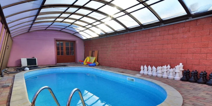 Pobyt na severnej Morave: raňajky, bazén a vstup do privátneho wellness