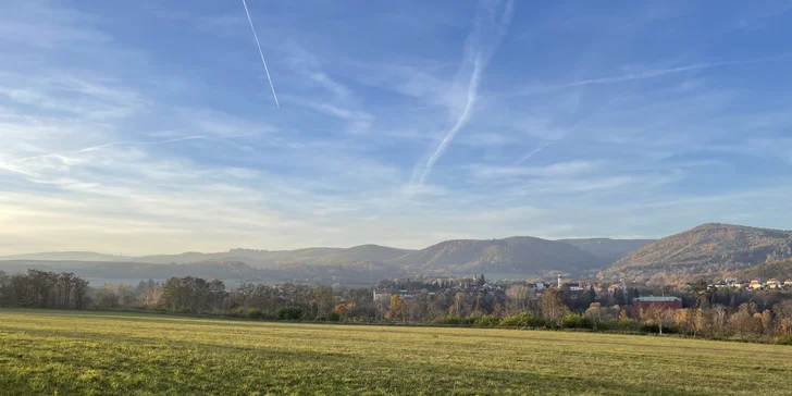 Kúpeľný pobyt v Klášterci nad Ohří: raňajky alebo polpenzia, vstup do bazéna s vírivkou a soľnej jaskyne