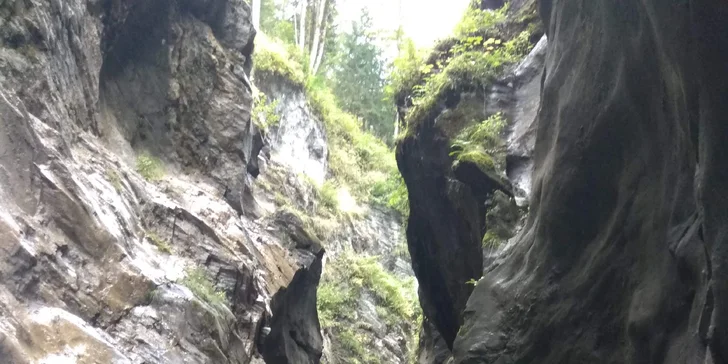 Jednodňový zájazd za najkrajšími tiesňavami rakúskych Álp: Sigmund Thun-Klamm, Kitzlochklamm, Liechtensteinklamm