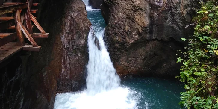 Jednodňový zájazd za najkrajšími tiesňavami rakúskych Álp: Sigmund Thun-Klamm, Kitzlochklamm, Liechtensteinklamm