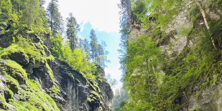 Jednodňový zájazd za najkrajšími tiesňavami rakúskych Álp: Sigmund Thun-Klamm, Kitzlochklamm, Liechtensteinklamm