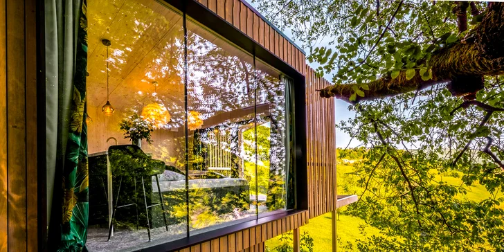 Luxusný dizajnový domček spätý s prírodou: aj s boxom plným dobrôt