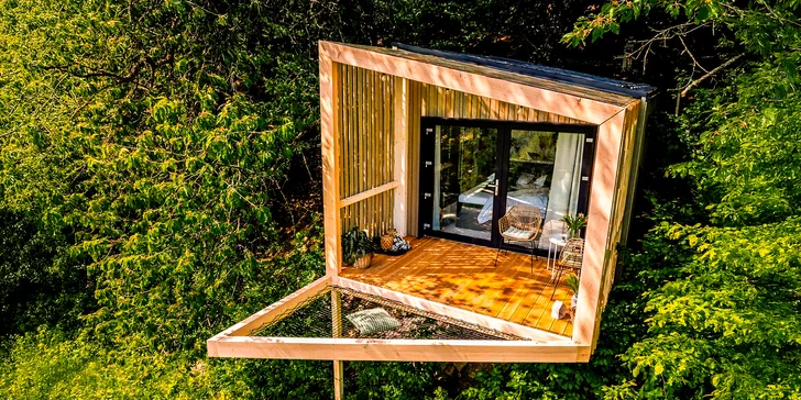 Luxusný dizajnový domček spätý s prírodou: aj s boxom plným dobrôt