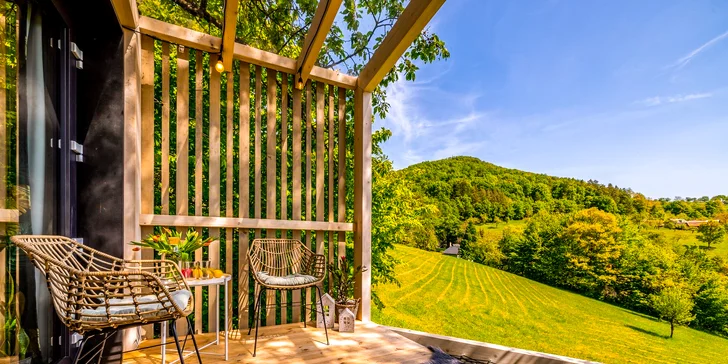 Luxusný dizajnový domček spätý s prírodou: aj s boxom plným dobrôt