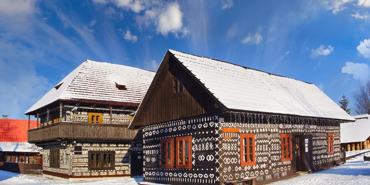 Rozprávkový pobyt v barokovom kaštieli v dedinke Čičmany