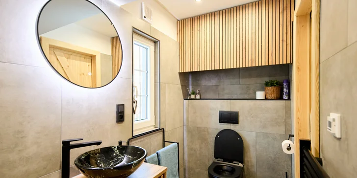 Romantika uprostred horskej prírody: moderná vybavená chata s fínskou saunou