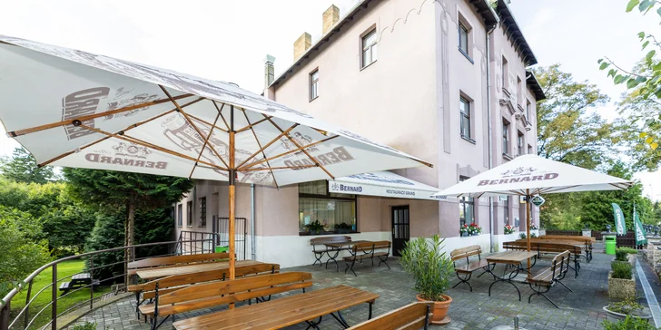 Pohodový pobyt v Českom krase: hotel v blízkosti Karlštejna, raňajky alebo polpenzia