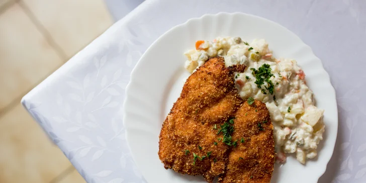 Denné menu v reštaurácii alebo s donáškou v cene