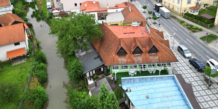 Pobyt v penzióne v Luhačoviciach s raňajkami aj vstupom na plaváreň