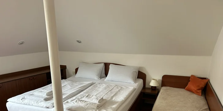 Pobyt v penzióne v Luhačoviciach s raňajkami aj vstupom na plaváreň