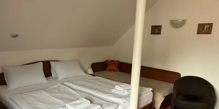 Pobyt v penzióne v Luhačoviciach s raňajkami aj vstupom na plaváreň