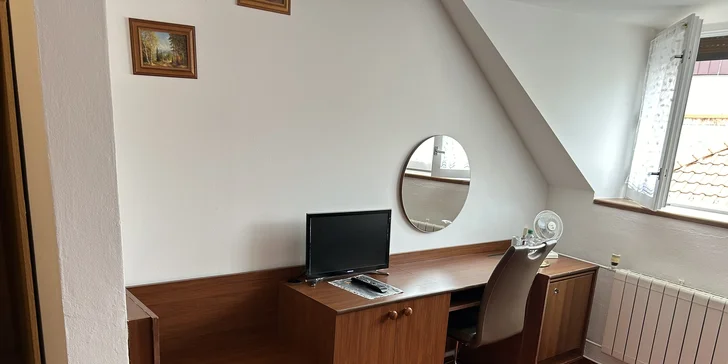 Pobyt v penzióne v Luhačoviciach s raňajkami aj vstupom na plaváreň