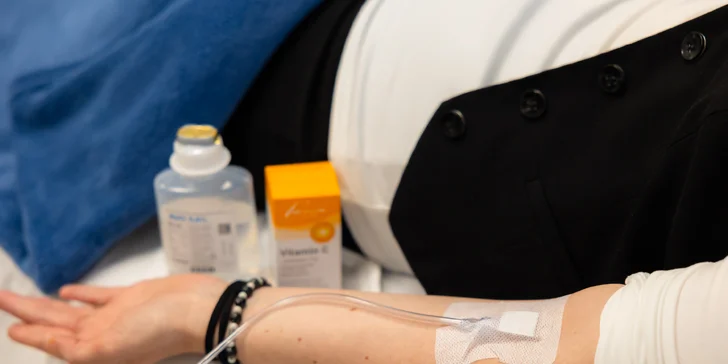 Vitamínová bomba v podobe infúznej terapie vitamínom C