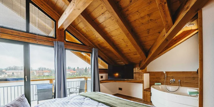 Nádherné apartmány na brehu Lipna: ubytovanie až pre 6 osôb, wellness, súkromná pláž a zľavy na aktivity