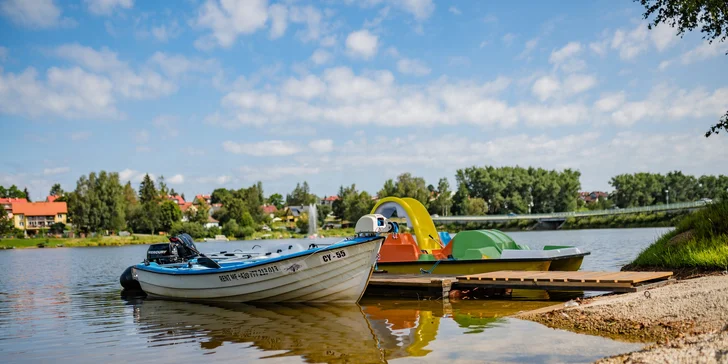 Nádherné apartmány na brehu Lipna: ubytovanie až pre 6 osôb, wellness, súkromná pláž a zľavy na aktivity