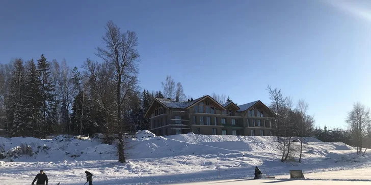 Nádherné apartmány na brehu Lipna: ubytovanie až pre 6 osôb, wellness, súkromná pláž a zľavy na aktivity