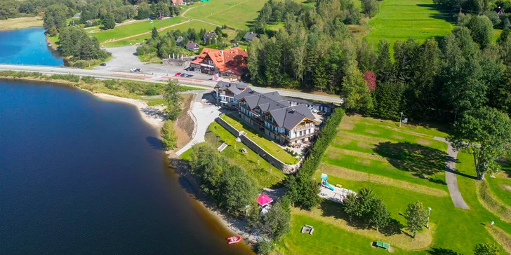 Nádherné apartmány na brehu Lipna: ubytovanie až pre 6 osôb, wellness, súkromná pláž a zľavy na aktivity