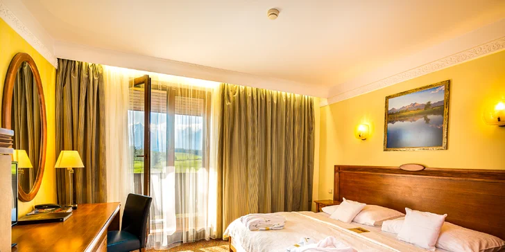 Luxusný pobyt vo Vysokých Tatrách: neobmedzený wellness, golf aj polpenzia