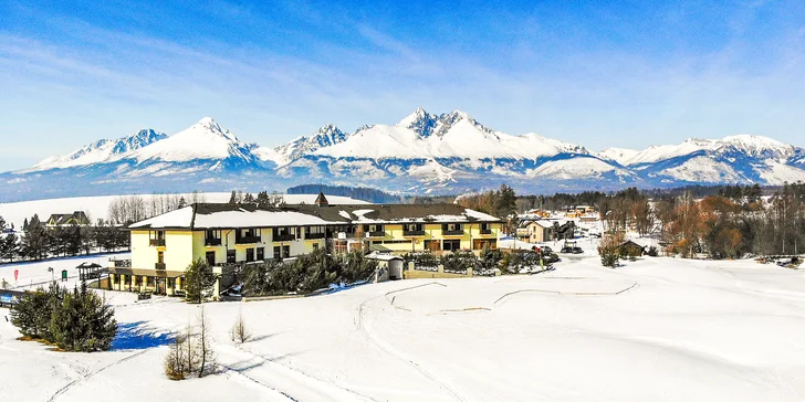 Luxusný pobyt vo Vysokých Tatrách: neobmedzený wellness, golf aj polpenzia