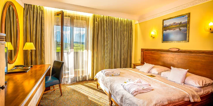 Luxusný pobyt vo Vysokých Tatrách: neobmedzený wellness, golf aj polpenzia