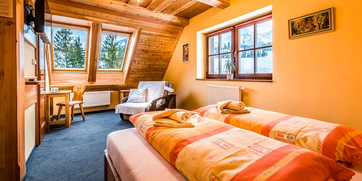 Pobyt v malebnom penzióne v Ždiari s raňajkami a možnosťou privátneho wellness