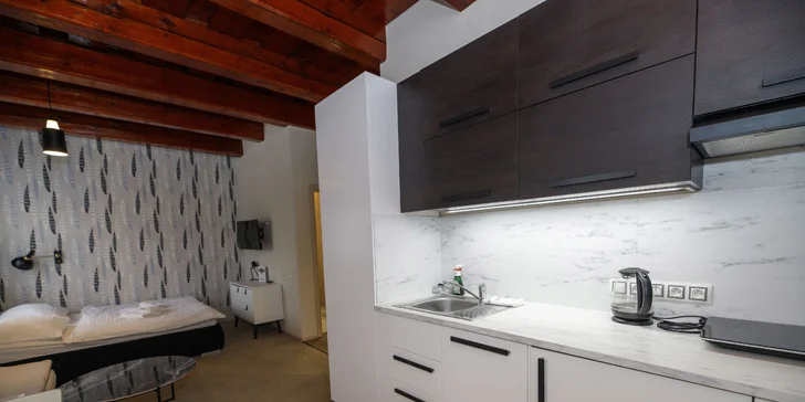 Aktívna dovolenka v Orlických horách pre pár aj rodinu: retro izba, štúdio alebo apartmán s kuchynkou