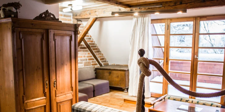 Pobyt na chalupe v Podkrkonoší: vybavené štúdio alebo apartmán, sauna a jacuzzi