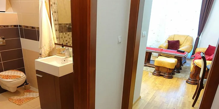 Pobyt v apartmáne v centre Popradu s neobmedzenou infra saunou a parkovaním